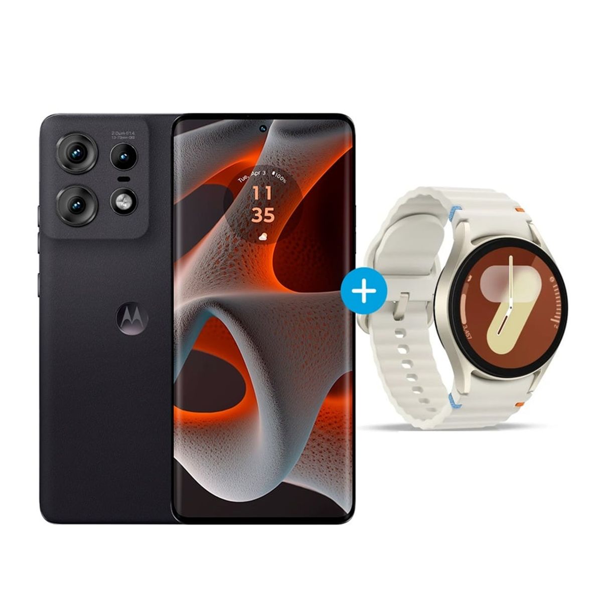 MOTOROLA - Combo Motorola Edge 50 PRO + Buds y Samsung Galaxy SmartWatch 7