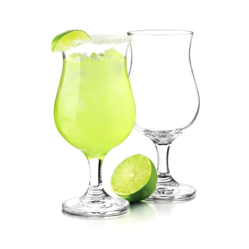 HYGGE - Set de 6 Copas de Vidrio Pera de 380 ml