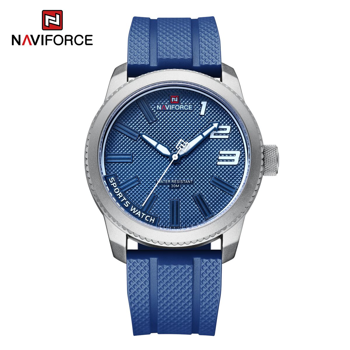 NAVIFORCE - Reloj Naviforce 9202T Correa Azul de silicona