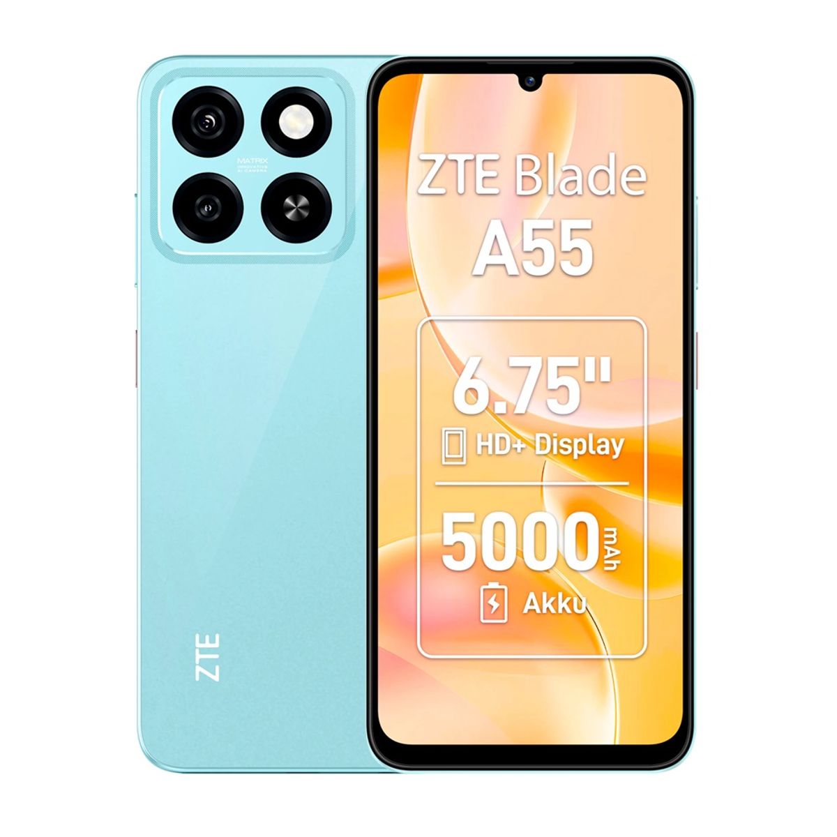 ZTE - ZTE Blade A55 128GB 4GB Azul