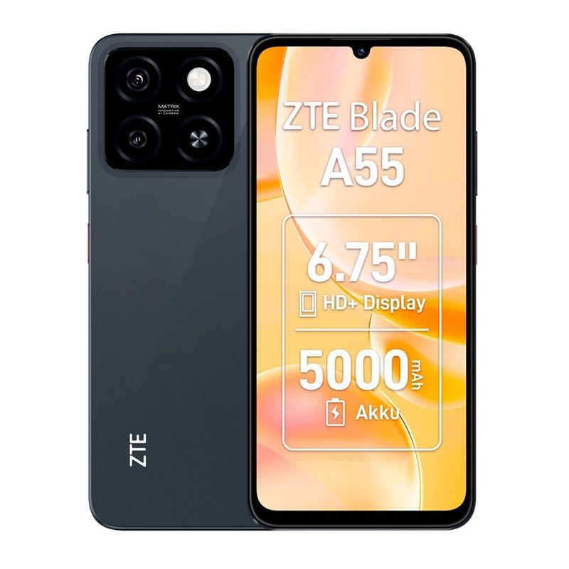 ZTE - ZTE Blade A55 128GB 4GB Negro