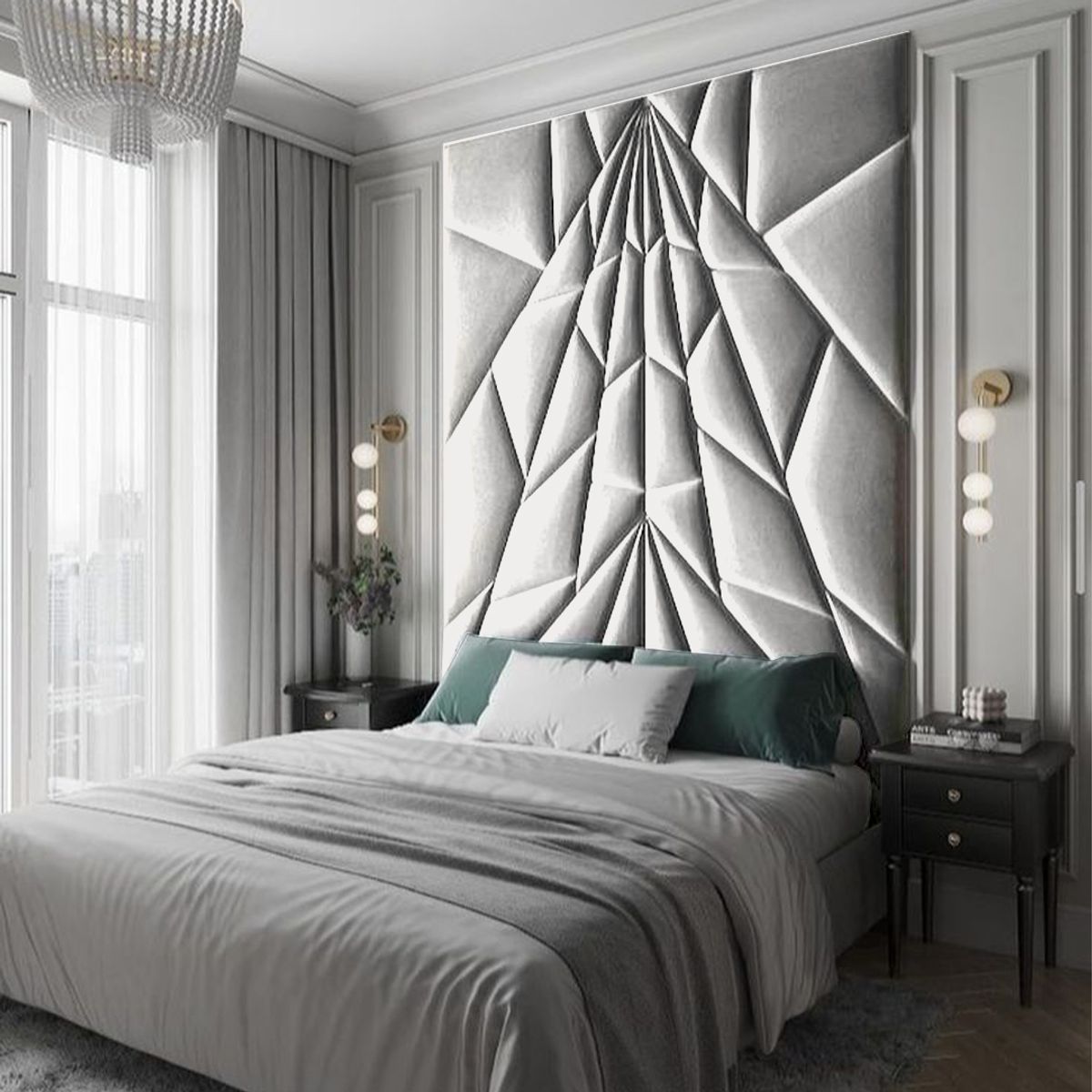 BARAKA HOME - Cabecera Randers Queen - Ivory