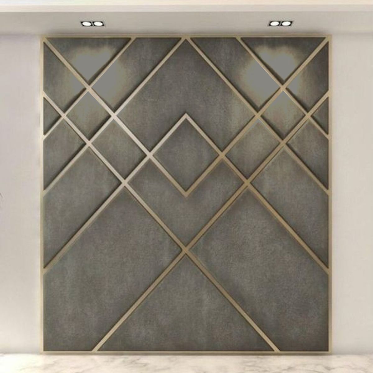 BARAKA HOME - Cabecera Skagen 1 Plz - Gris Oscuro