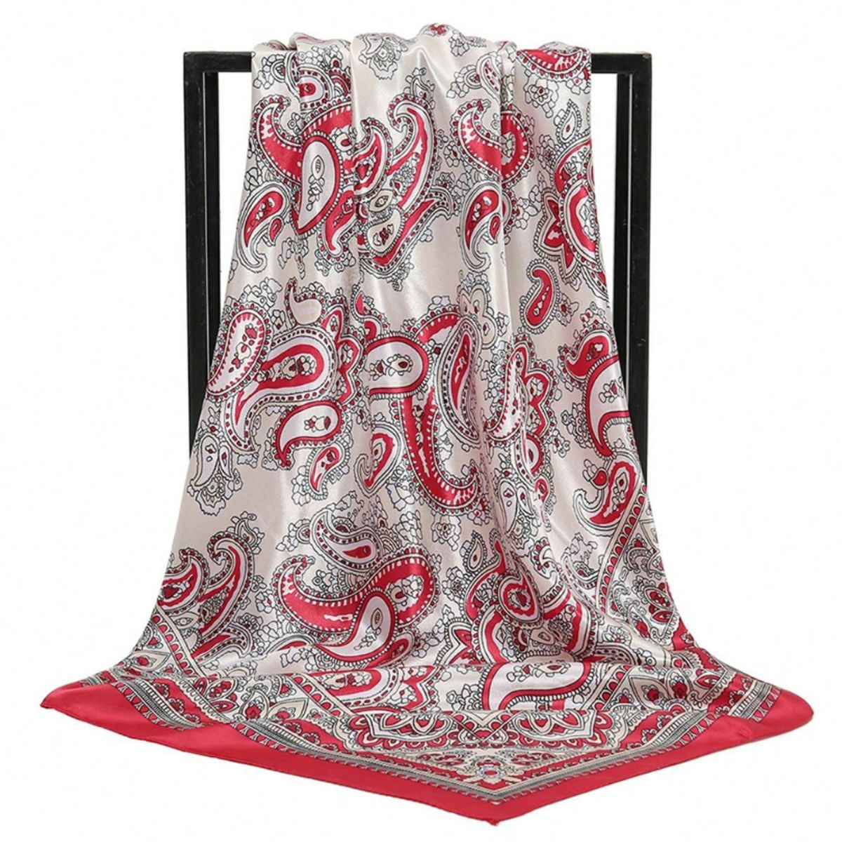 KAST PE - Pañoleta Bandana Pañuelo Sumaq Rojo de 90x90cm
