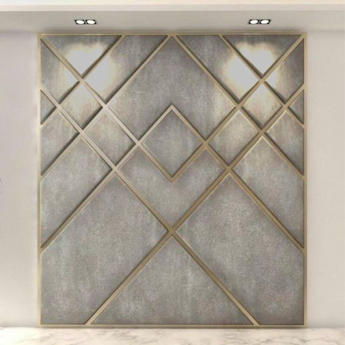 BARAKA HOME - Cabecera Skagen 2 Plz - Gris Claro