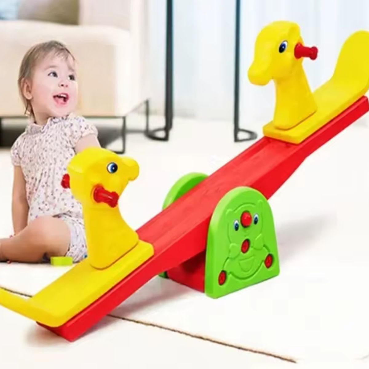 GENERICO - Sube y Baja Para niños Juguemos Juntos Caballitos