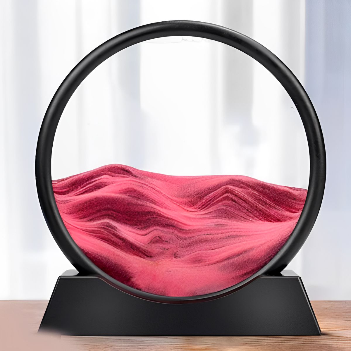 GENERICO - RELOJ DE ARENA DISEÑO DE MAR  rojo