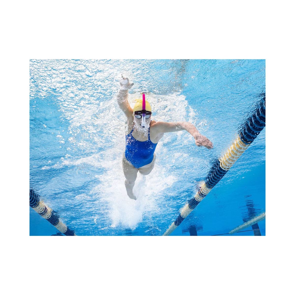 FINIS - Snorkel Original Swimmers Finis Adulto Rosado