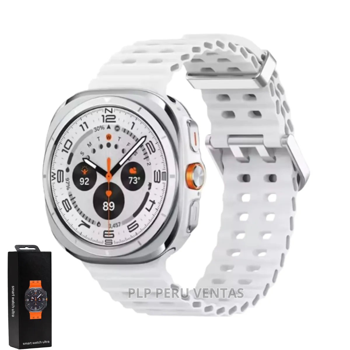 OEM - SmartWatch Hello 3 Ultra Galaxy Amoled 3D Ip68 Blanco