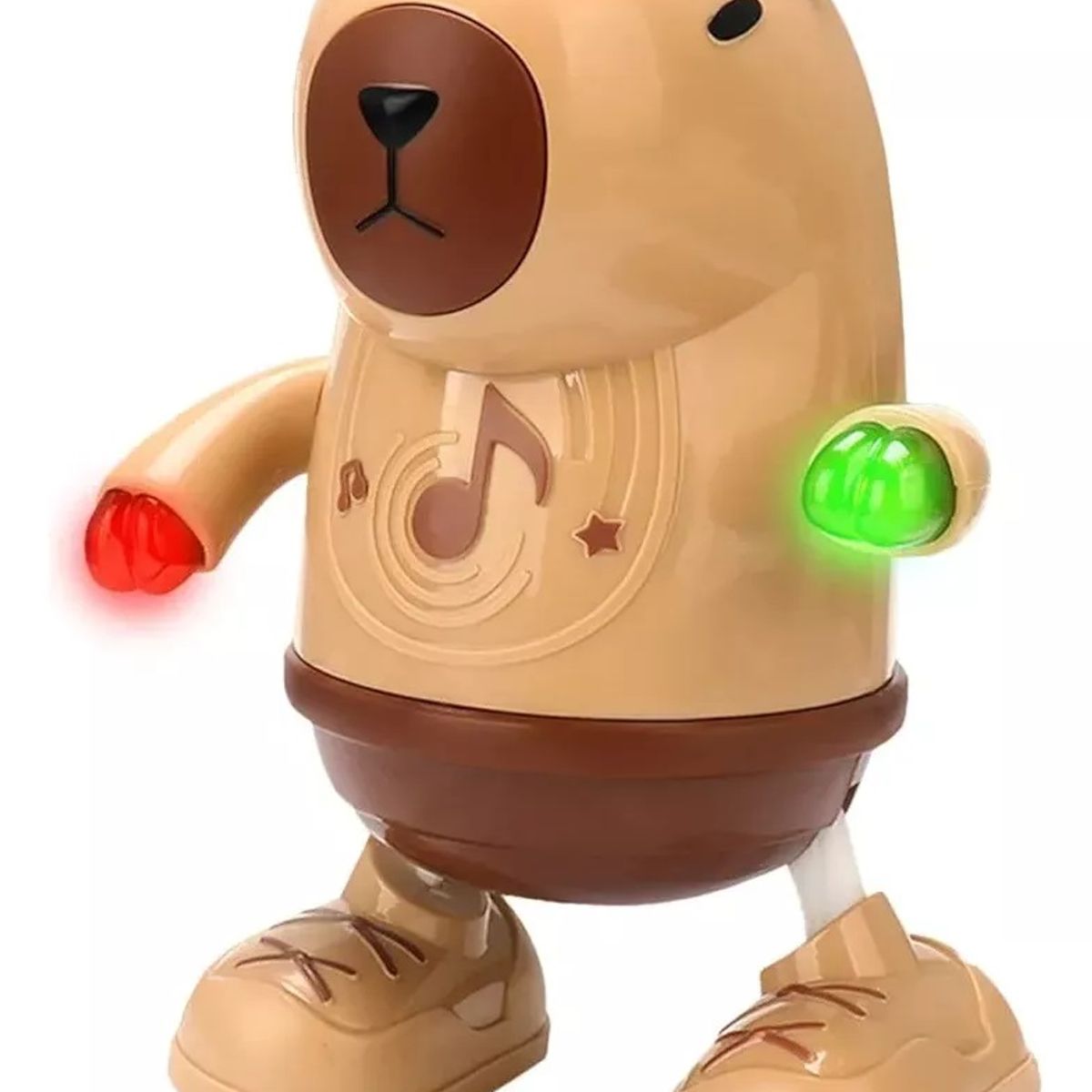 GENERICO - CAPIBARA BAILARIN - LUCES Y MUSICAL - JUGUETE ARTICULABLE