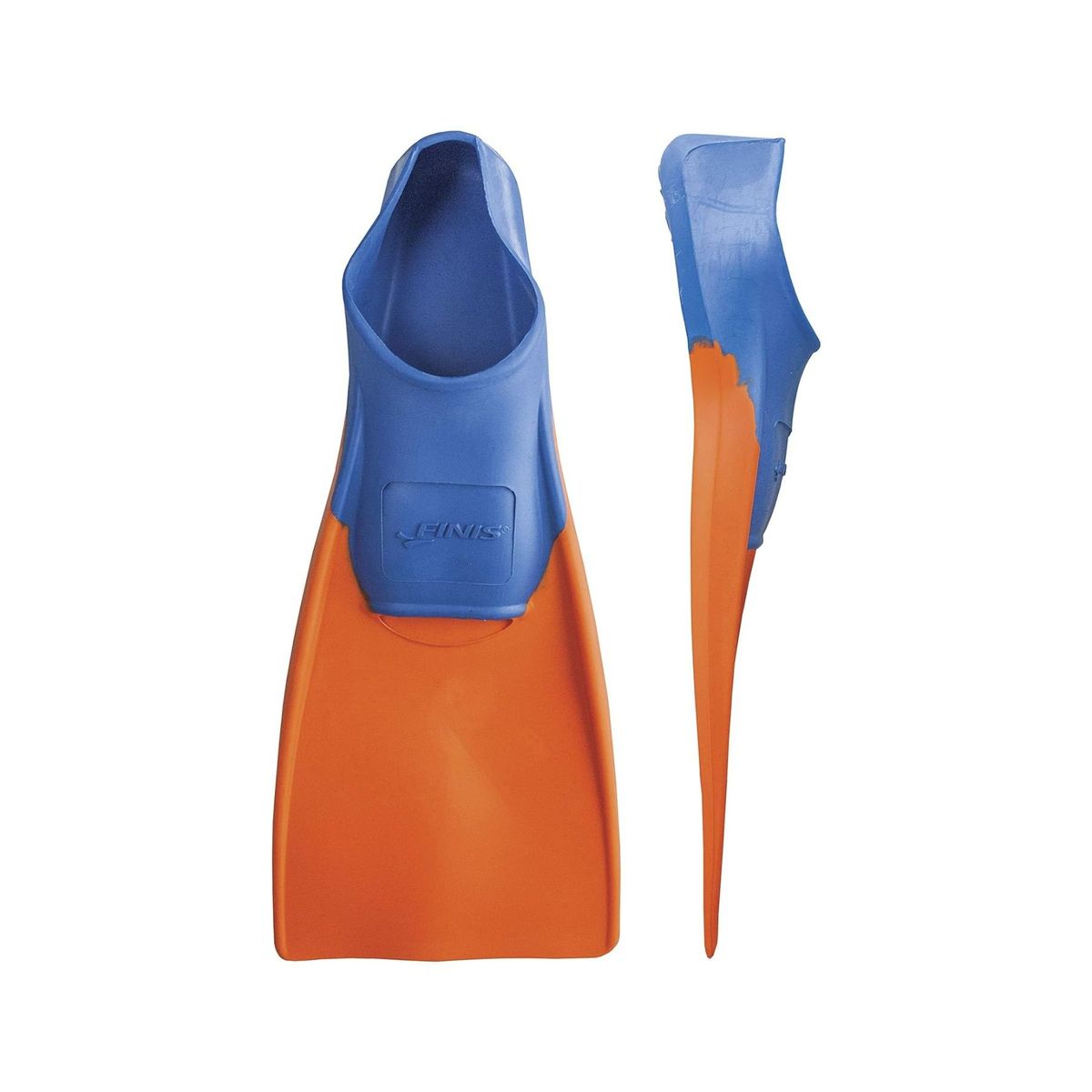 FINIS - Aletas Finis Flotantes largas Junior Blue Orange XXS 29-33