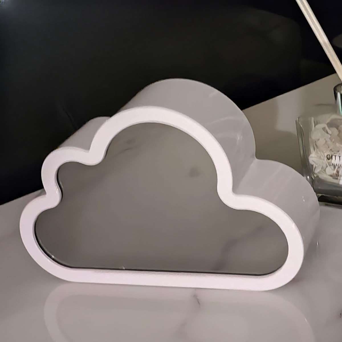 GENERICO - LÁMPARA FORMA DE ONDAS DE TULIPANES EFECTO INFINITO PARA ARMAR