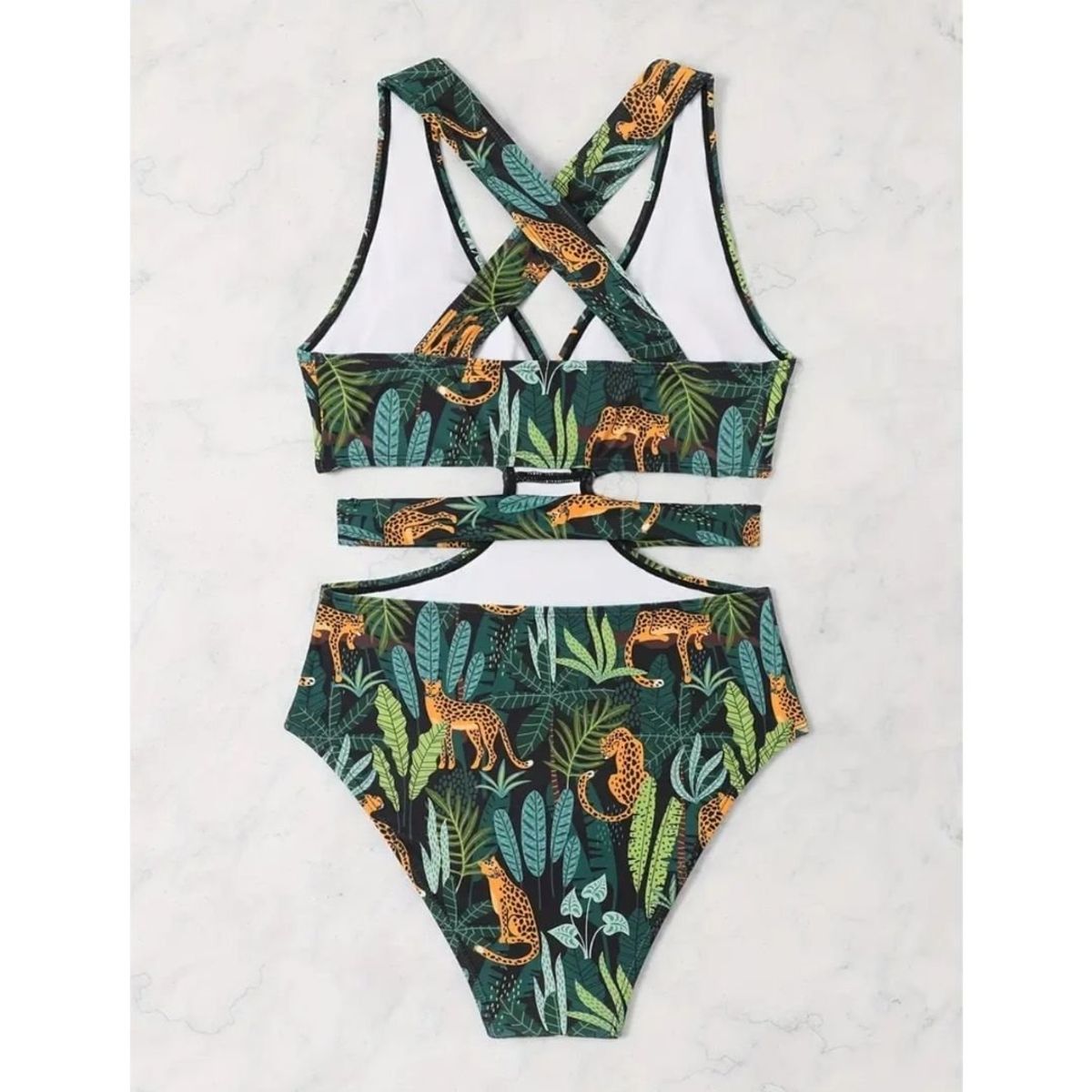 GENERICO - TRAJE DE BAÑO CON COPA Y FORRO INTERNO