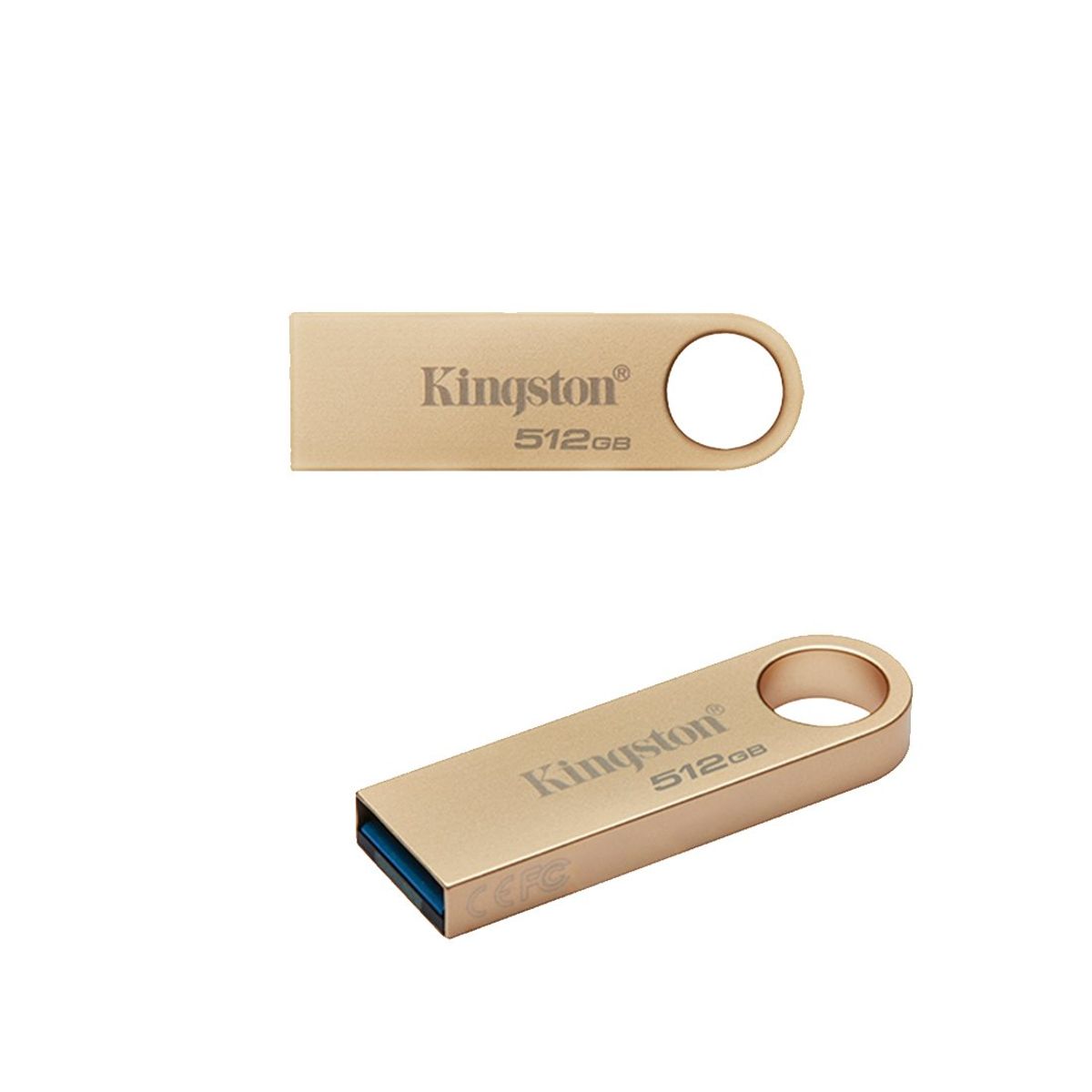 KINGSTON - Memoria Usb 512gb Kingston DT SE9 G3 Metal Gold
