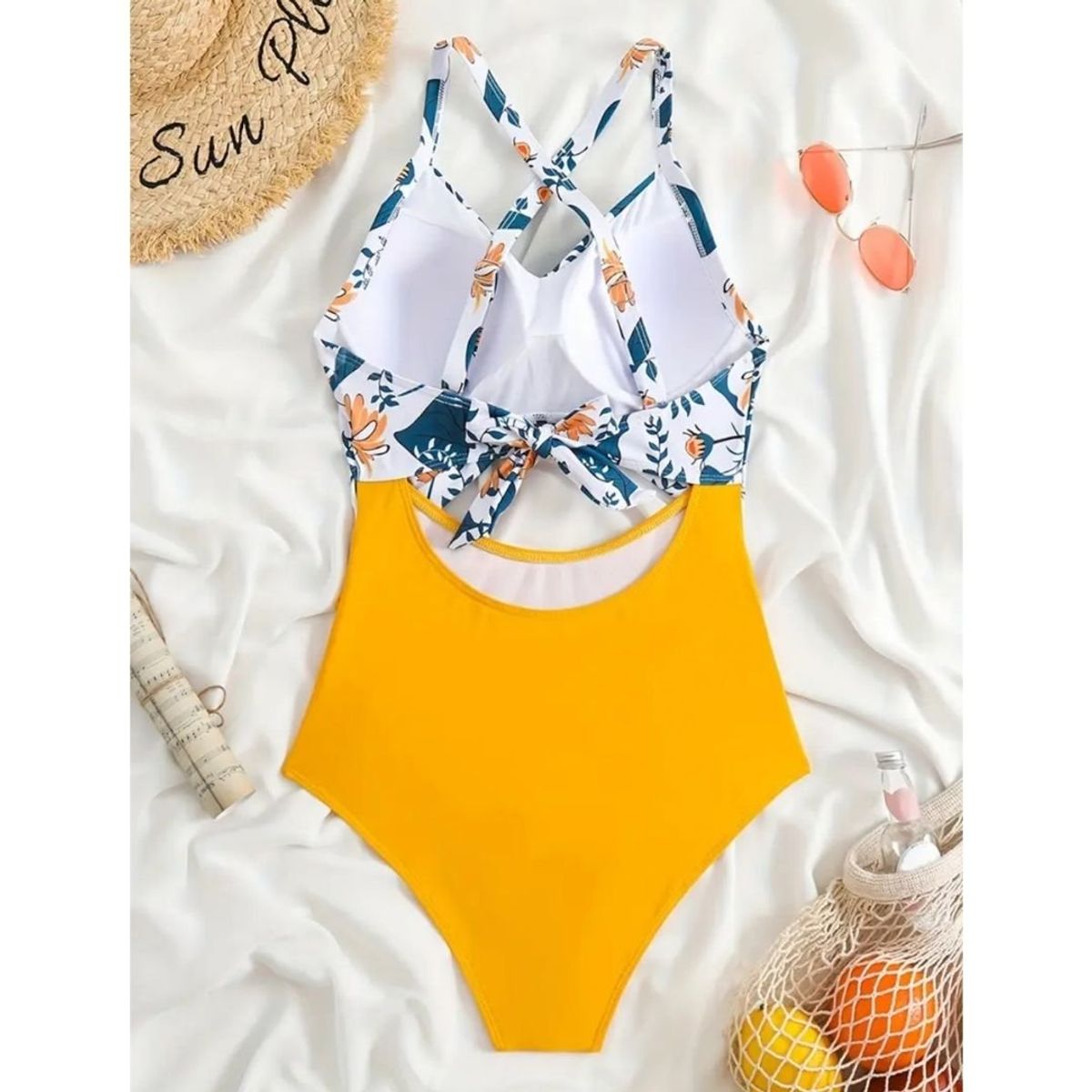 GENERICO - TRAJE DE BAÑO CON COPA Y FORRO INTERNO