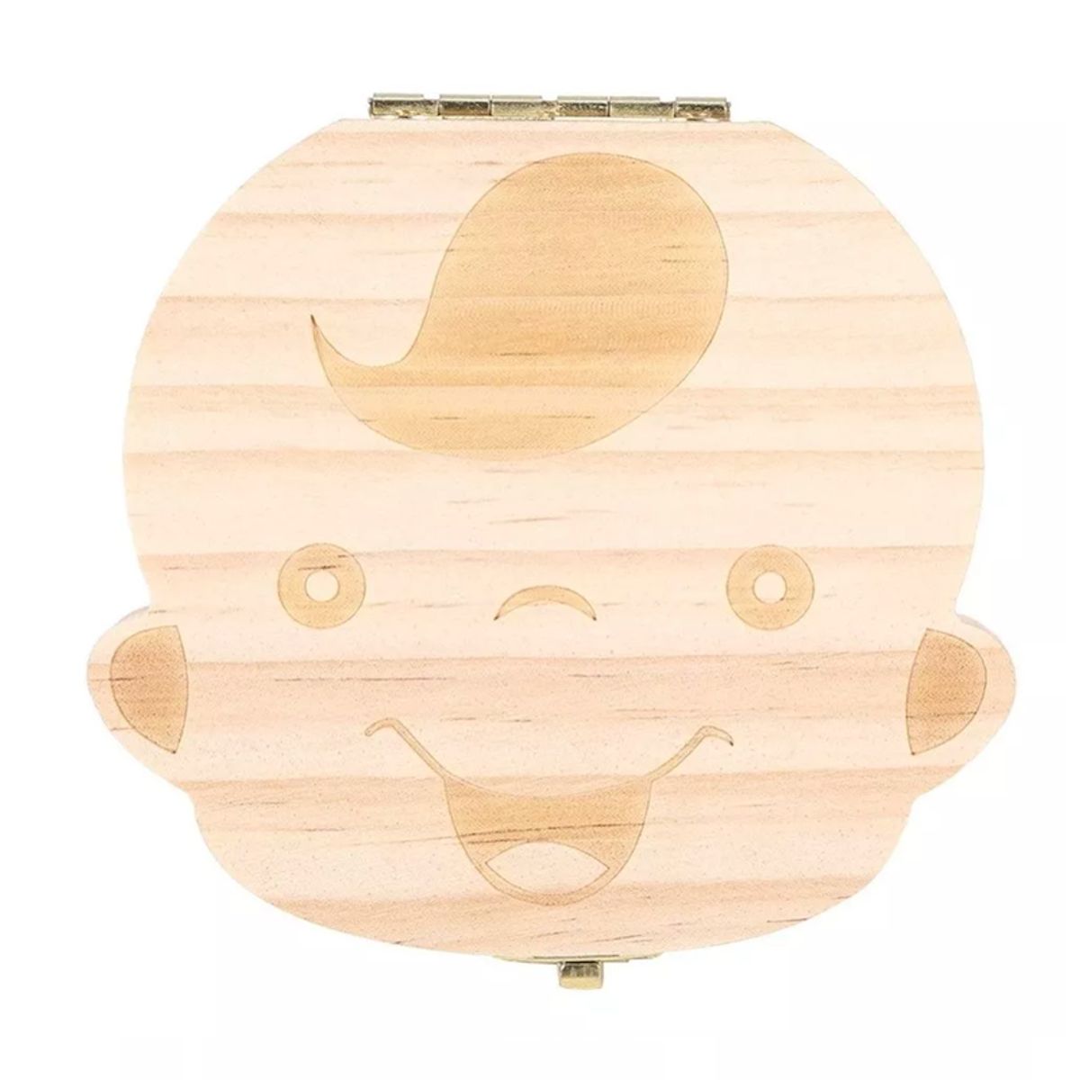 GENERICO - Caja Madera Para Guardar Dientes De Leche Niño