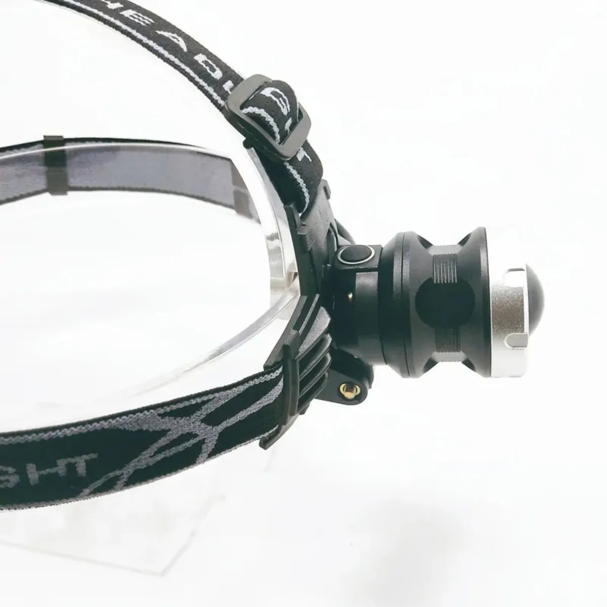 BESTON - Linterna frontal Linterna de cabeza recargable blanca Doble bateria