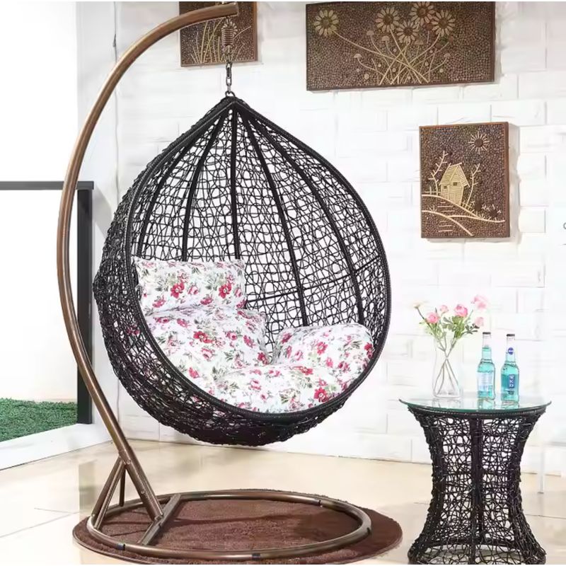 GENERICO - SILLA COLGANTE DE TERRAZA SILLÓN DE RATAN JARDÍN PLAYA