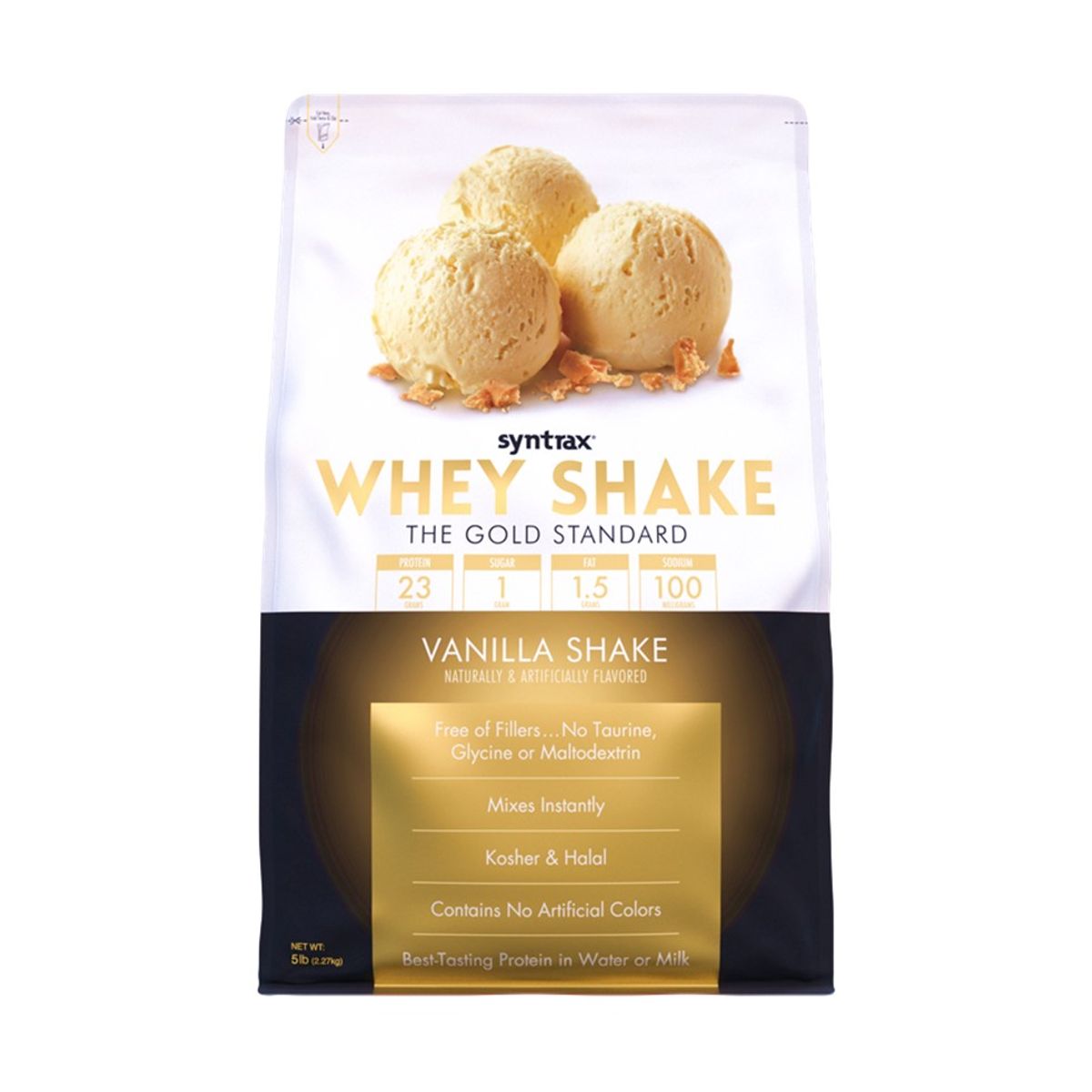 SYNTRAX - Proteína Whey Shake 5 LB Syntrax VAINILLA SHAKE - Tienda Física