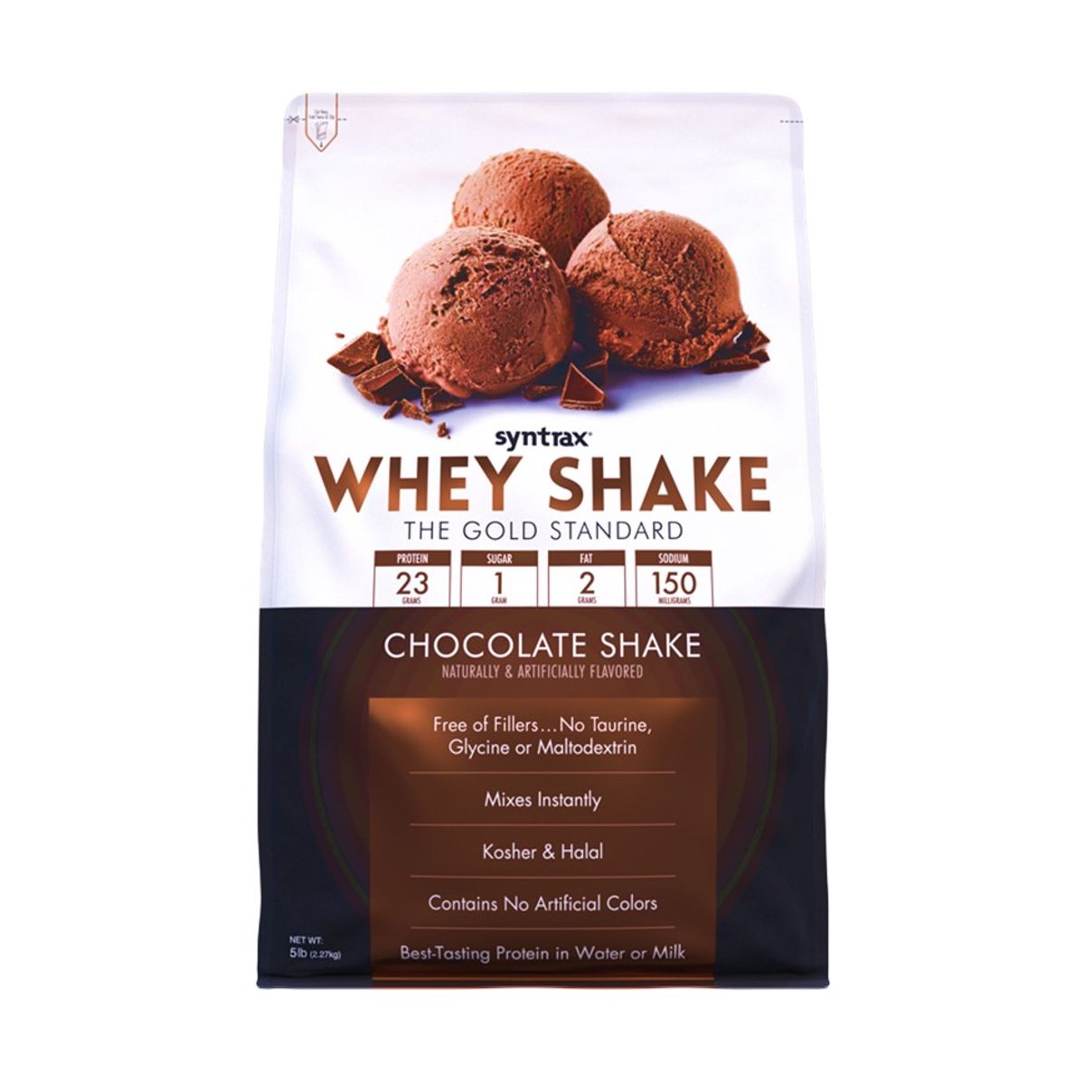 SYNTRAX - Proteína Whey Shake 5 LB Syntrax CHOCOLATE - Tienda Física