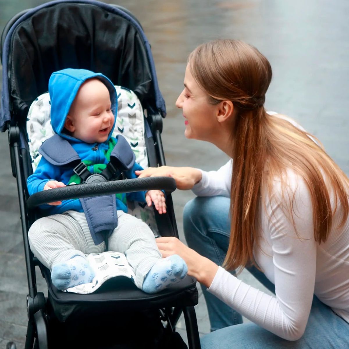 GENERICO - Protector de Coche para Bebé con Cobertor para Lluvia