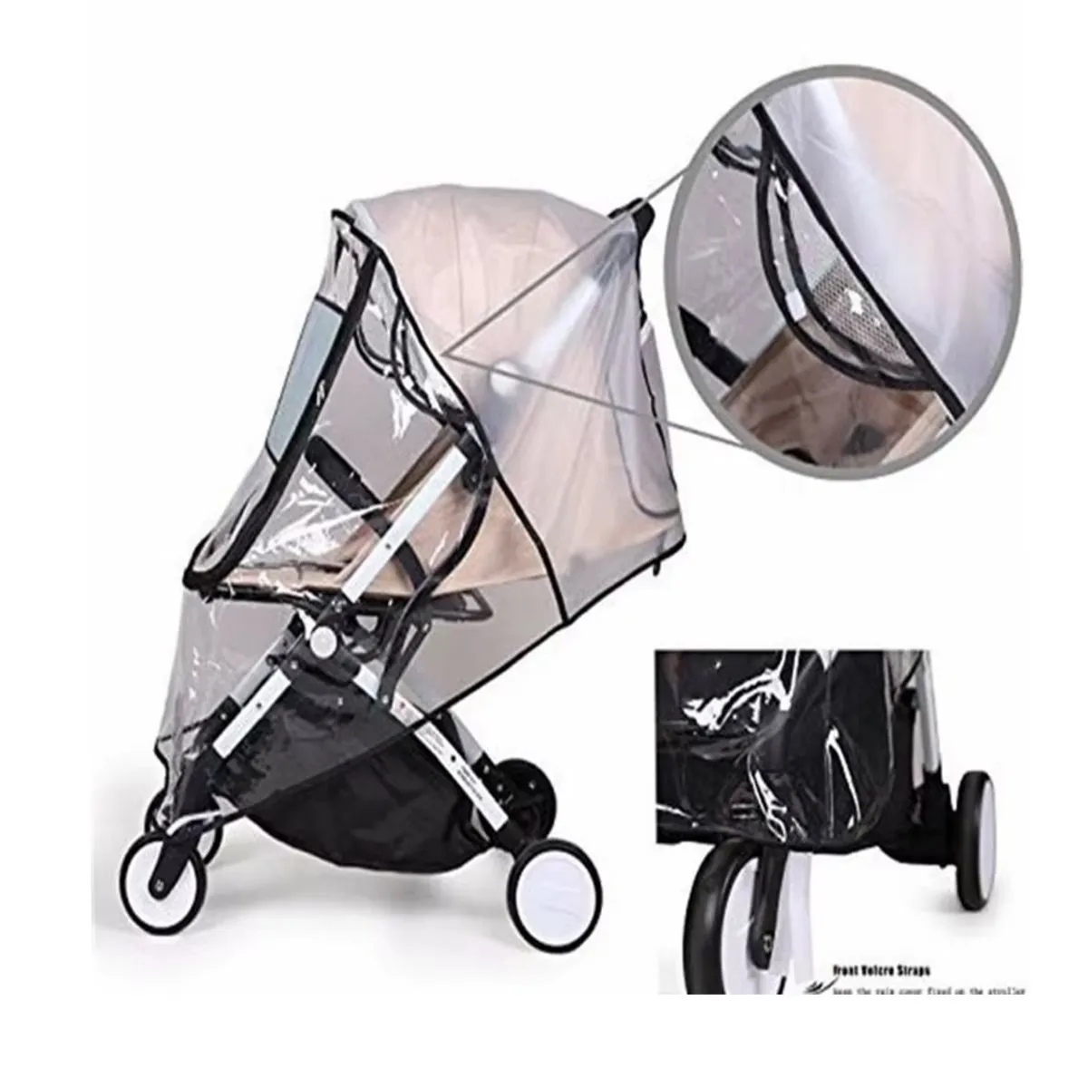 GENERICO - Protector De Coche Para Bebé Transparente - Impermeable