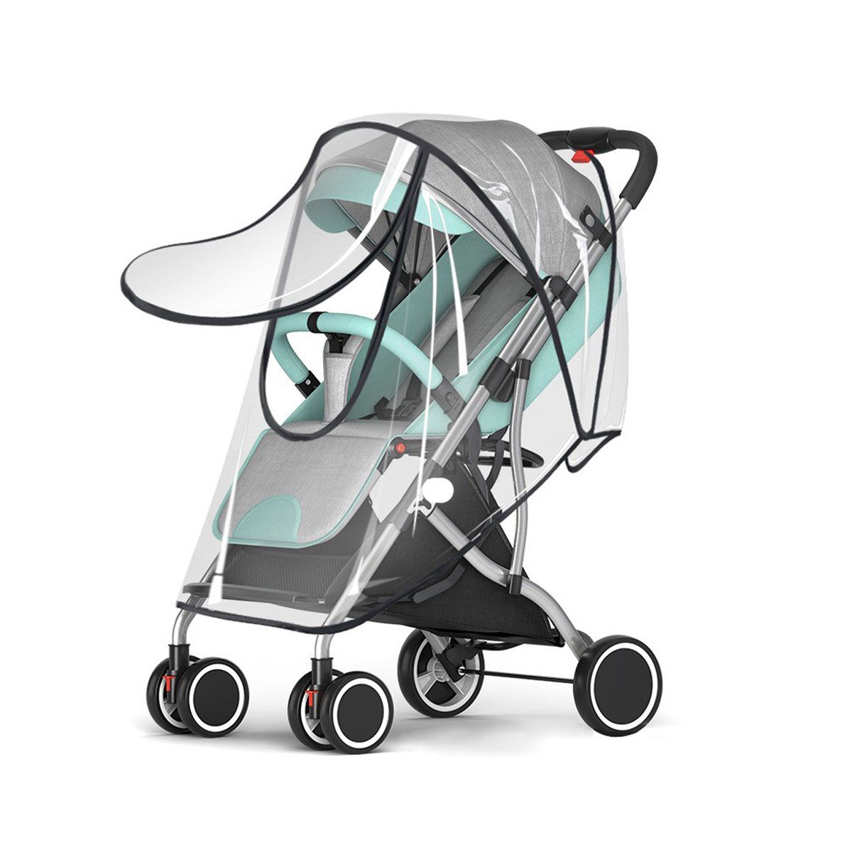 GENERICO - Protector De Coche Bebé Transparente Impermeable