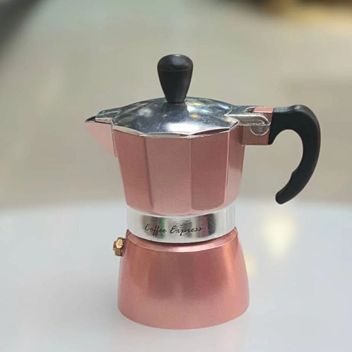 GENERICO - Kit cafetera moka italiana 6tz + 2 tazas espresso