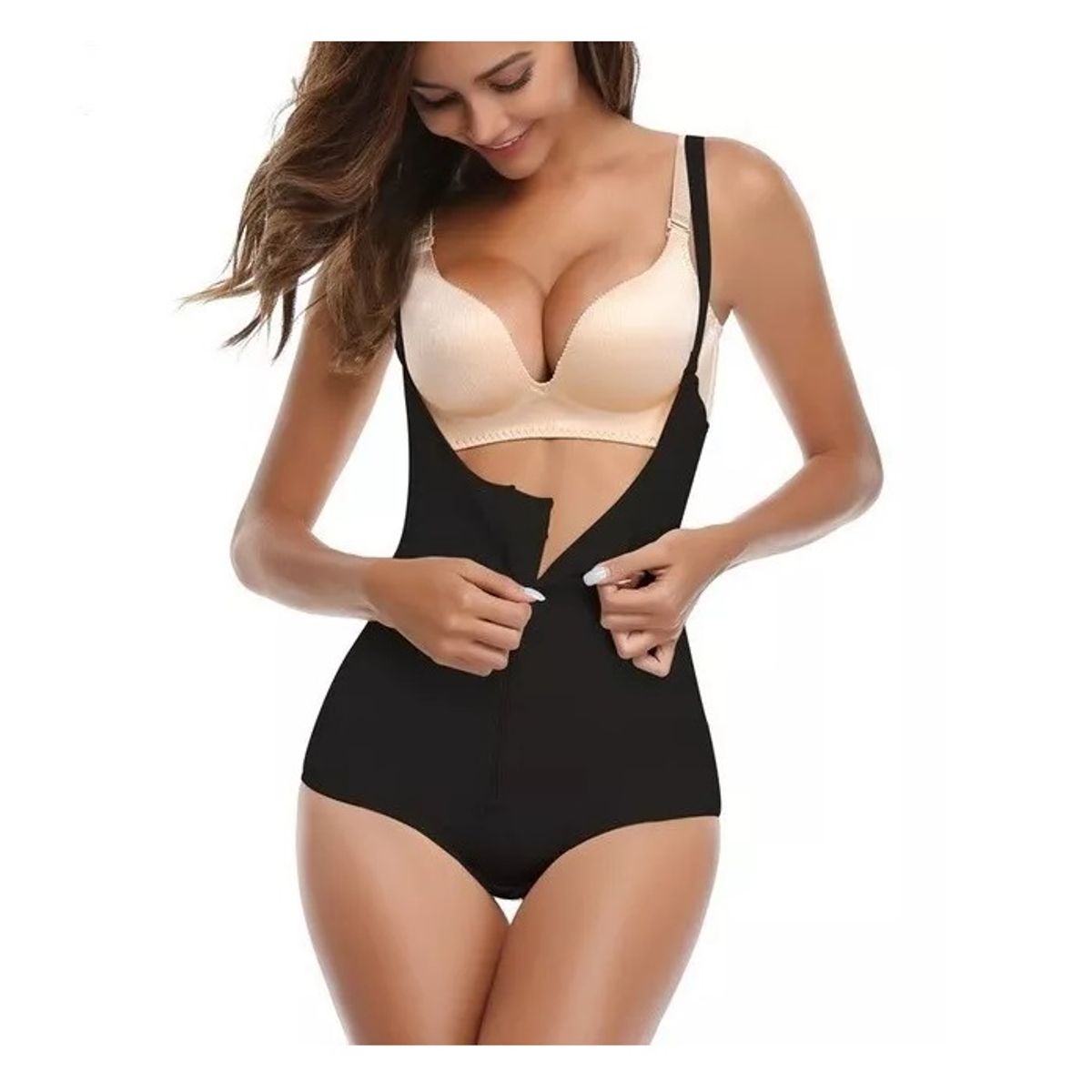 OEM - Faja Mujer Body Reductor con Cierre Moldeador Reductor de Cintura