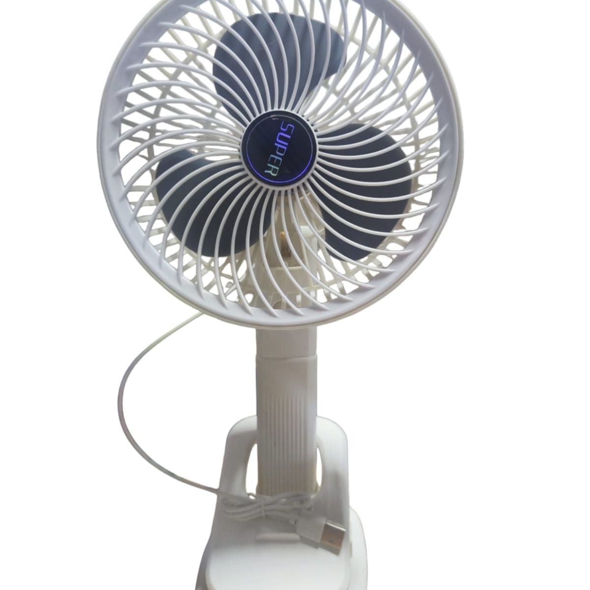 GENERICO - Ventilador Compacto con Base Ajustable Portátil