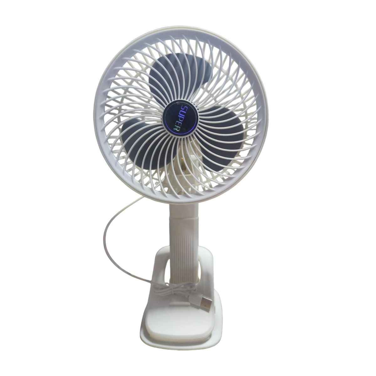GENERICO - Ventilador Compacto con Base Ajustable Portátil