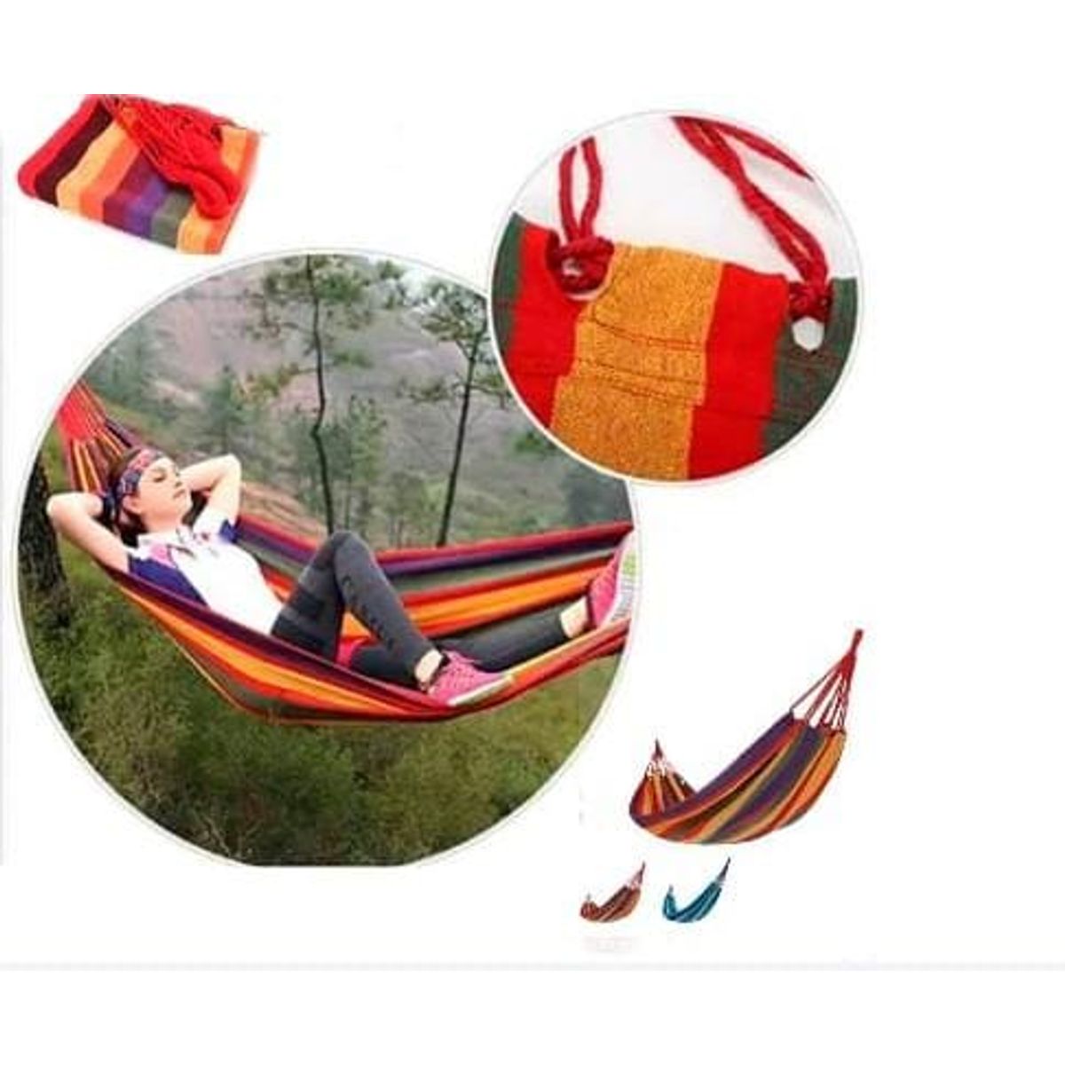 GENERICO - Hamaca colgante de tela