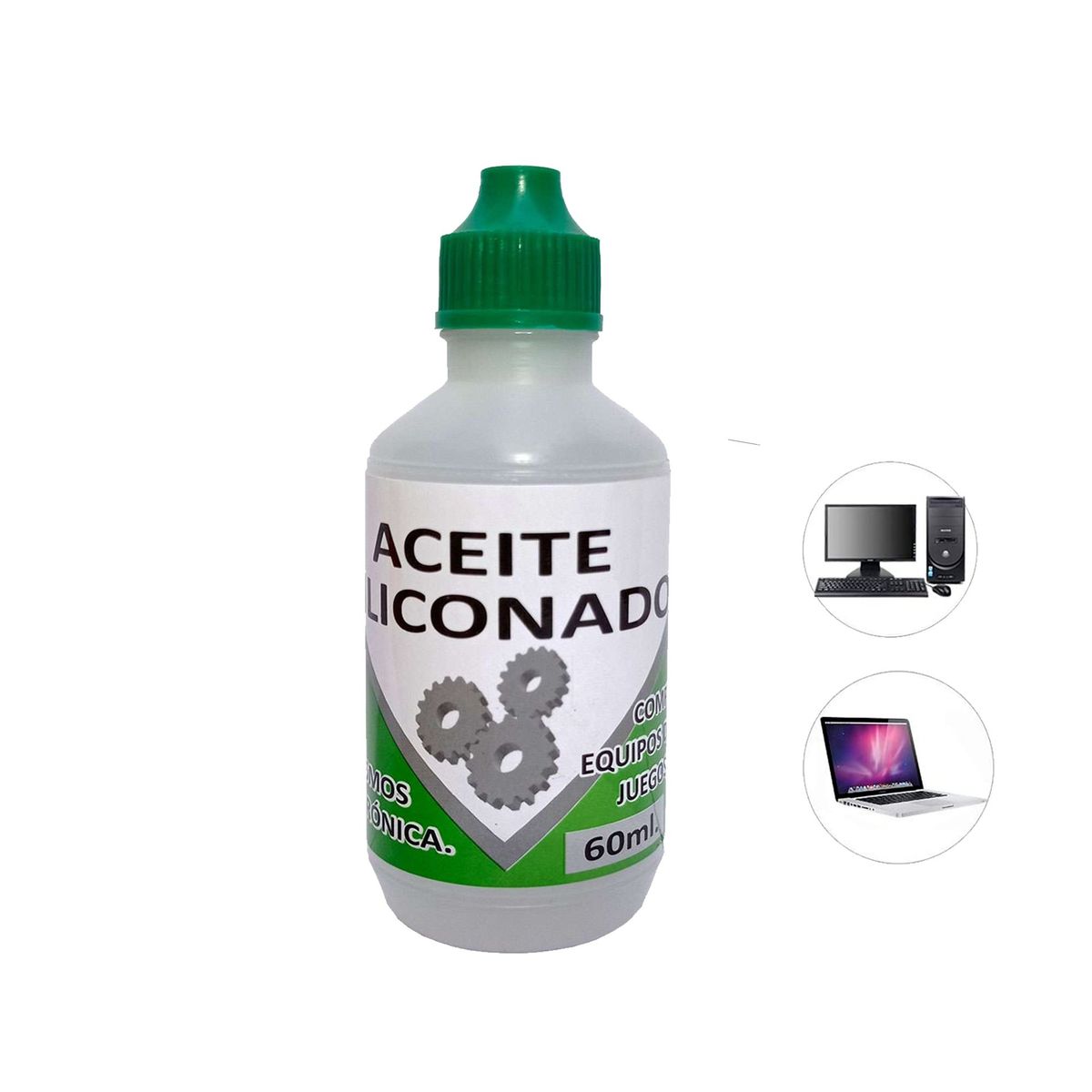 GENERICO - ACEITE SILICONADO PARA MECANISMOS ELECTRONICOS 60ML