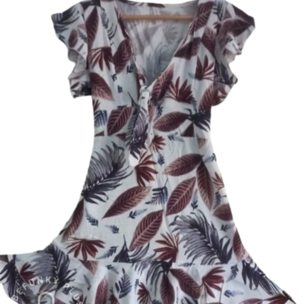 GENERICO - VESTIDO CORTO LINO FRESCO