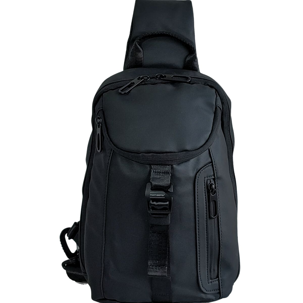 GENERICO - Pechera canguro morral urbano Tian Gong Negro