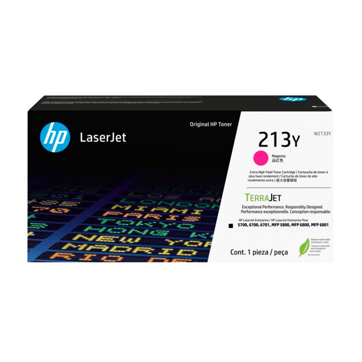 HP - TONER HP 213Y MAGENTA 12K PAGS LJ 58006700 ENT PN W2133Y