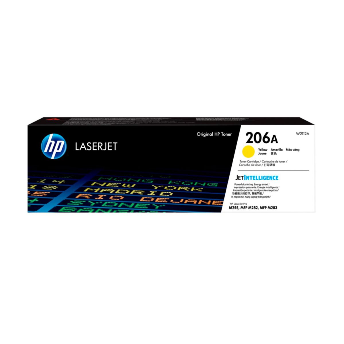 HP - TONER HP 206A COLOR AMARILLO 1250 PAG LJ M255M282 PN W2112A