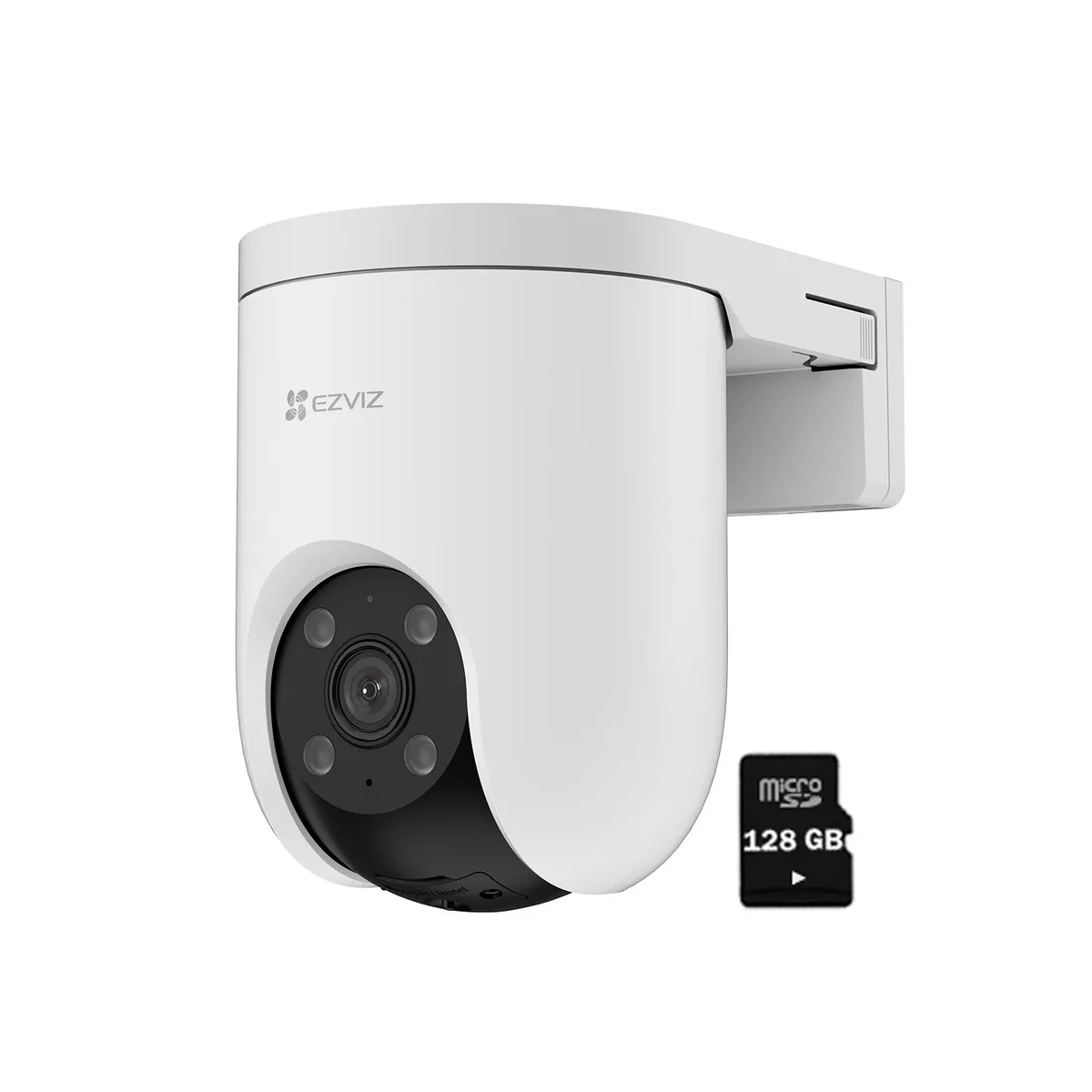 EZVIZ - Ezviz H8C PRO 5MP Cámara Wifi Giratoria 360 Smart + Micro SD 128GB