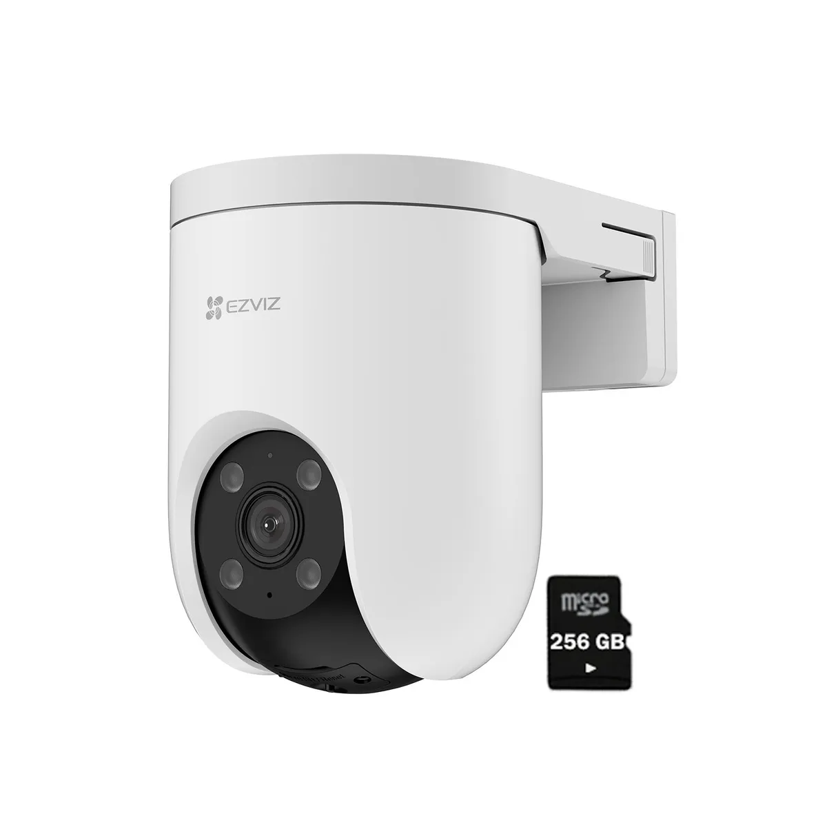 EZVIZ - Ezviz H8C PRO 5MP Cámara Wifi Giratoria 360 Smart + Micro SD 256GB