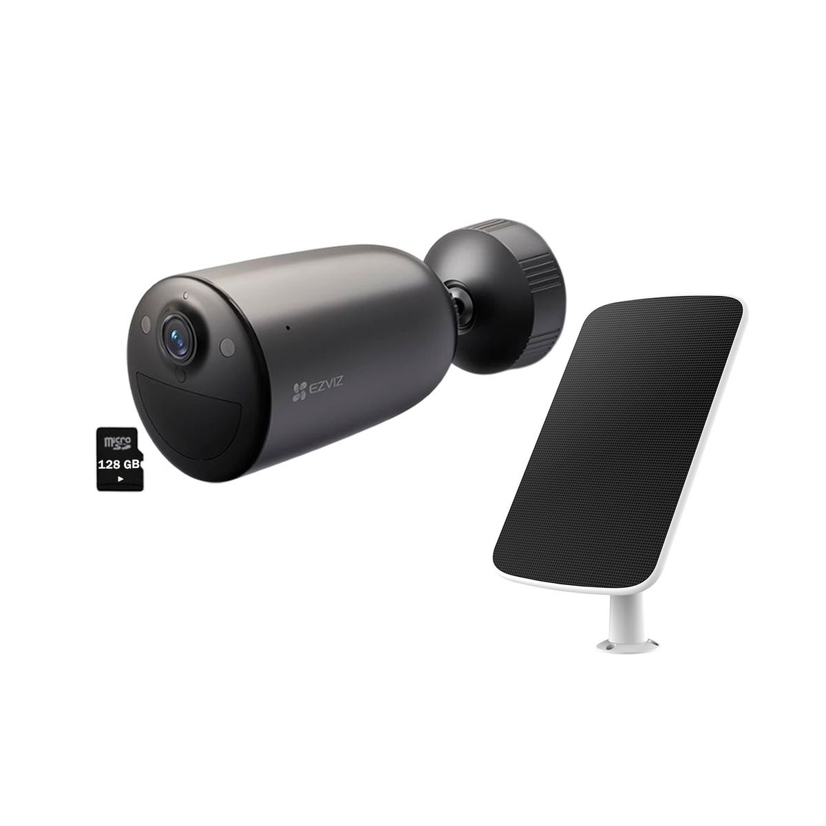 EZVIZ - Ezviz EB3 4G 2K Cámara Inteligente Exterior Batería Panel solar 128GB