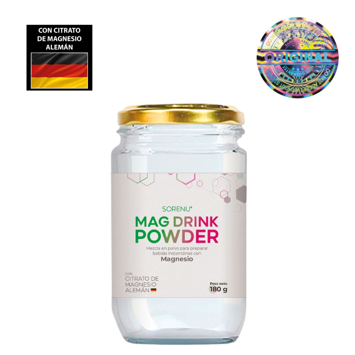 SORENU - Suplemento Nutricional Citrato de Magnesio