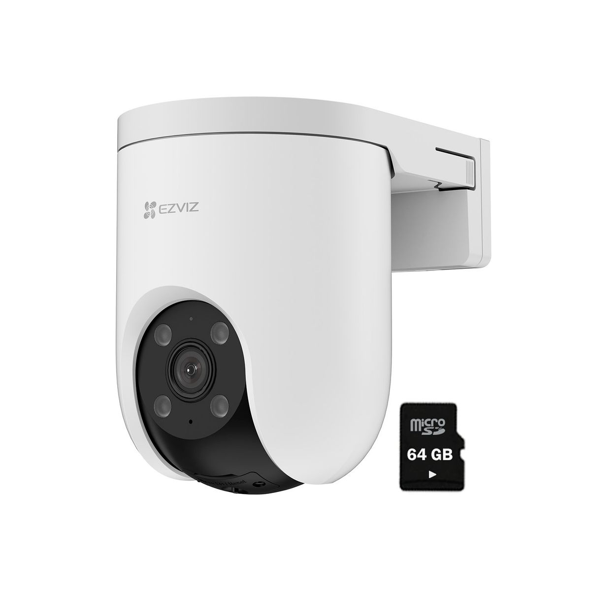 EZVIZ - Ezviz H8C PRO 5MP Cámara Wifi Giratoria 360 Smart + Micro SD 64GB