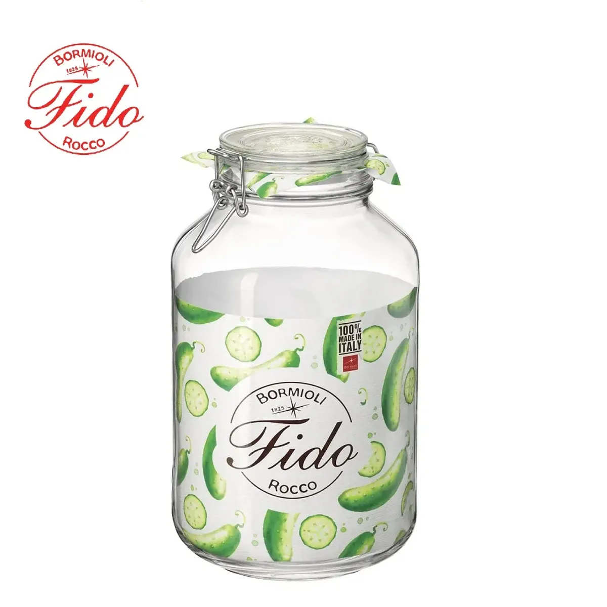 BORMIOLI - FRASCO HERMÉTICO FIDO X 4LT - MADE IN ITALY