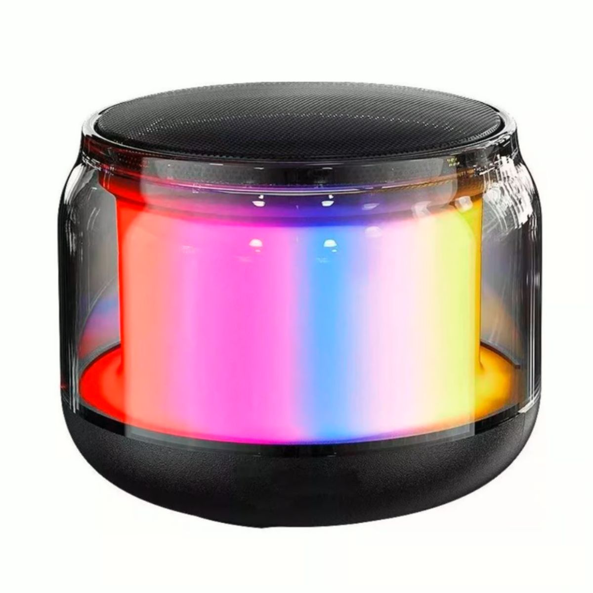 GENERICO - Mini Parlante Bluetooth Mini Music S300 Luz Rgb