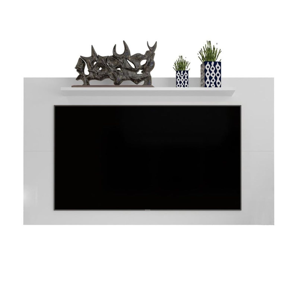 2020 HOME PERU - Panel de TV para 55 Pulgadas Samba - Blanco