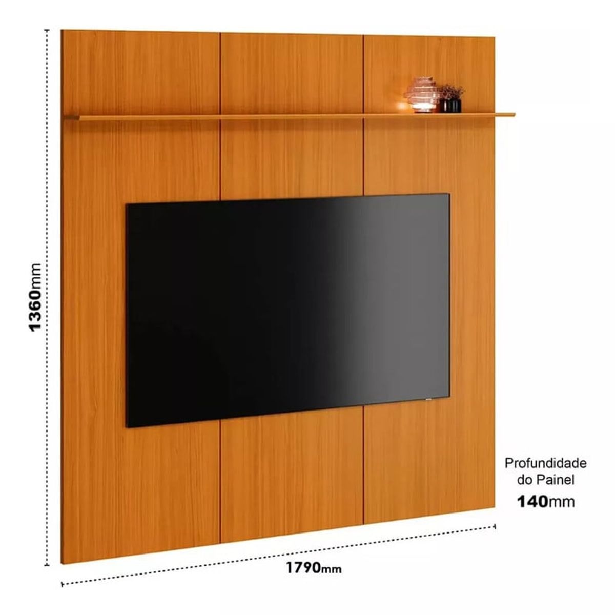 2020 HOME PERU - Panel de TV para 65 Pulgadas Cadiz - Cedro
