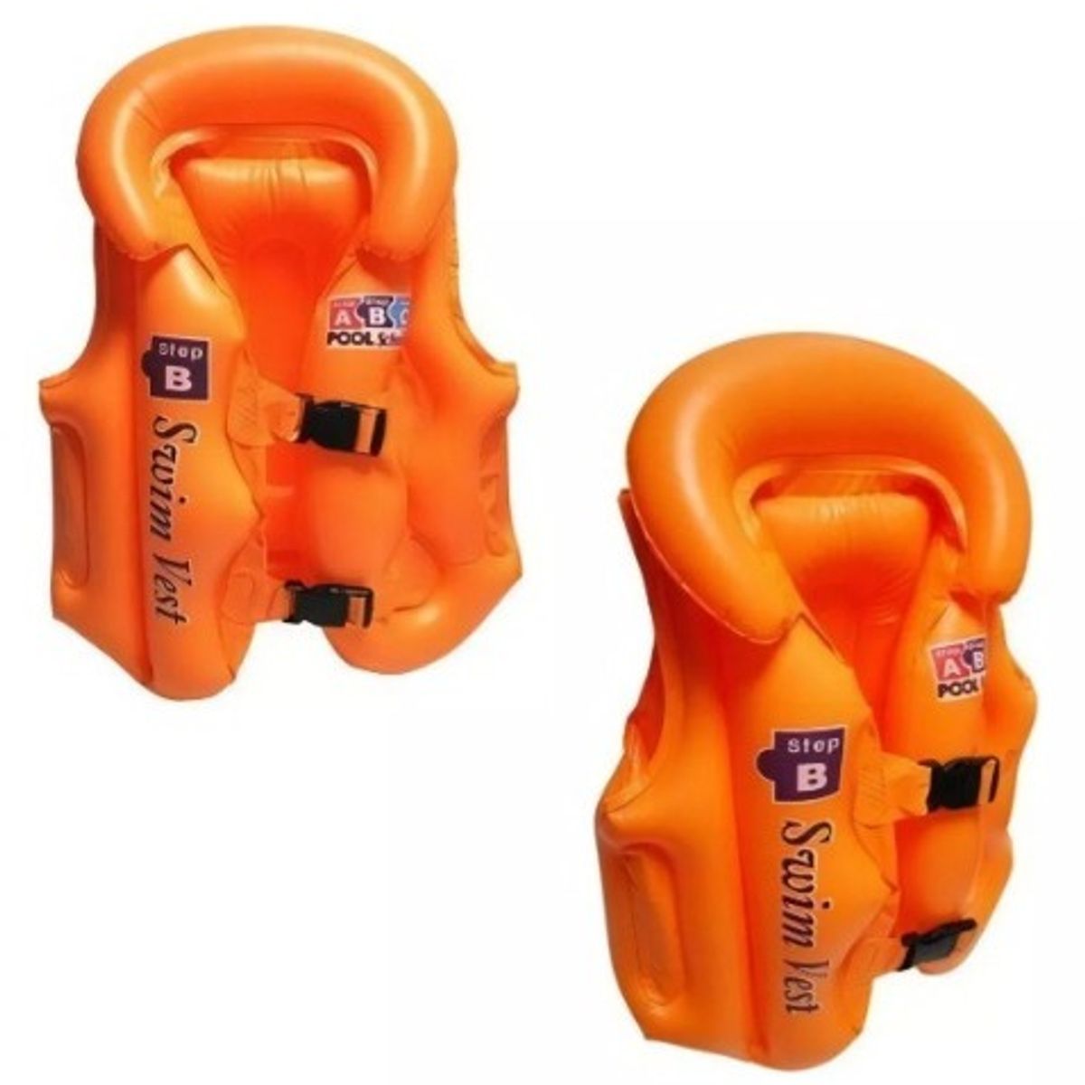 GENERICO - Chaleco Flotador Salvavidas Para Niños Naranja