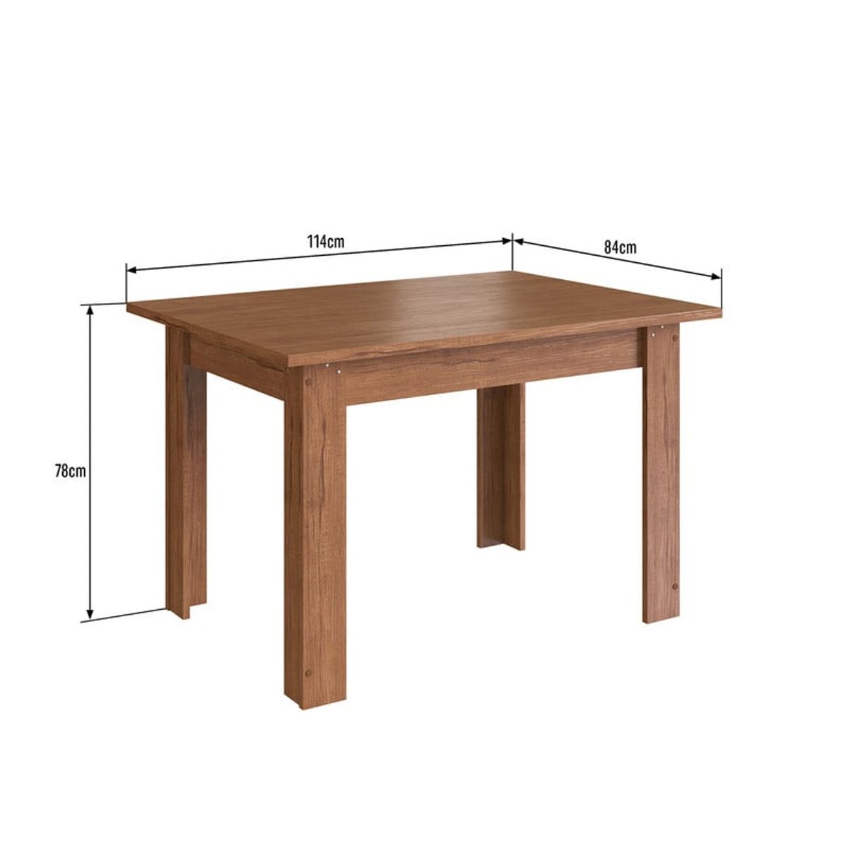 2020 HOME PERU - Mesa de Comedor 114 X 084 - Canela