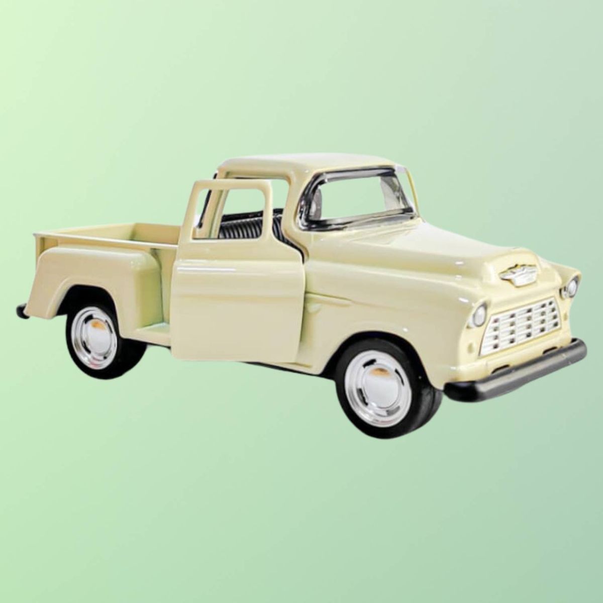 GENERICO - Camioneta Chevy Pickup Crema De 1960