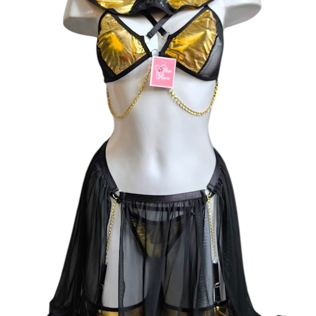 GENERICO - LENCERIA DISFRAZ DE EGIPCIA BAILARINA ARABE LENCERIA ODALISCA